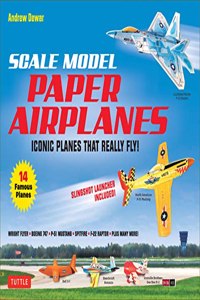 Scale Model Paper Airplanes Kit