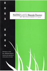 Native Plants Materials Directory