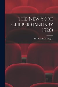 New York Clipper (January 1920)
