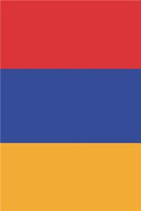 Armenia Flag Notebook - Armenian Flag Book - Armenia Travel Journal