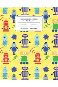 Primary Composition Notebook Grades K-2 Story Journal