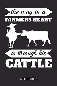 The Way To A Farmers Heart Notebook