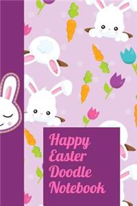 Happy Easter Doodle Notebook