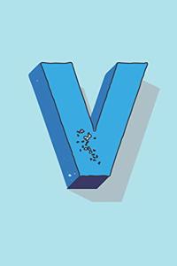 Letter V Monogram Notebook