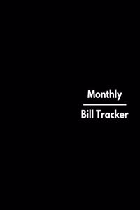 Monthly Bill Tracker