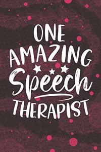 One Amazing Speech Therapist