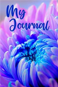 My Journal (Pink and Blue Chrysanthemum)