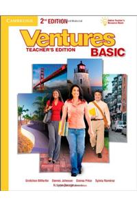 Ventures Basic Teacher's Edition with Assessment Audio CD/CD-ROM