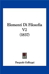 Elementi Di Filosofia V2 (1837)