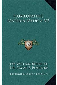 Homeopathic Materia Medica V2