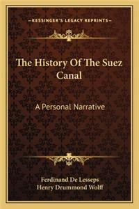 History Of The Suez Canal