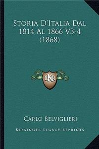 Storia D'Italia Dal 1814 Al 1866 V3-4 (1868)