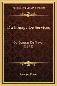 Du Louage De Services