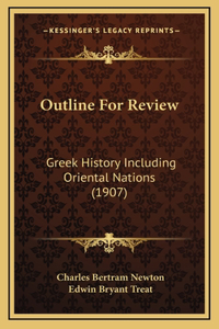 Outline For Review