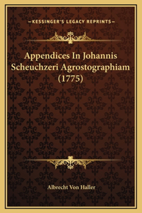 Appendices In Johannis Scheuchzeri Agrostographiam (1775)
