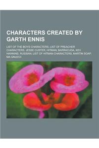 Characters Created by Garth Ennis