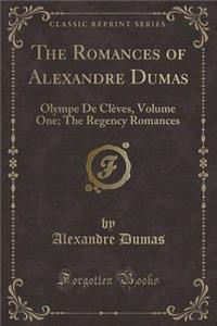 The Romances of Alexandre Dumas