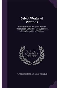 Select Works of Plotinus