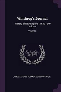 Winthrop's Journal