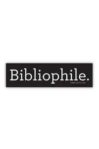 Bibliophile Sticker