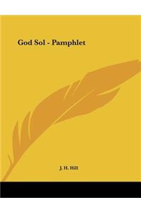 God Sol - Pamphlet