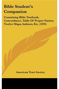 Bible Student's Companion