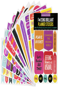 Essentials F*cking Brilliant Planner Stickers