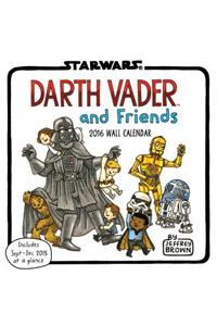 Darth Vader and Friends 2016 Wall Calendar