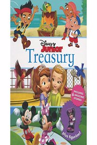 Disney Junior Treasury: Includes 6 Amazing Stories Plus Figurine!: Includes 6 amazing stories plus figurine!
