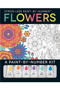 Stress Less Paint-By-Number Flowers
