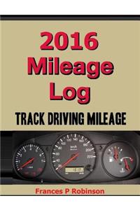 2016 Mileage Log