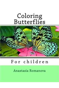 Coloring Butterflies