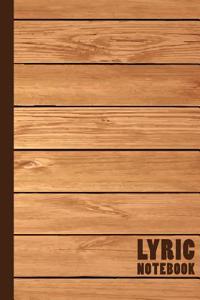 Lyrics Notebook: Songwriting Journal 7x10 with 104 Pages - For Music Lover, Musician, Songwriter, Music Lover, Student - Lined/Ruled Pa