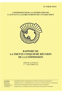 Rapport de la trente-cinquième réunion de la Commission