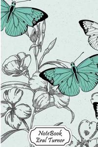 Notebook Journal Dot-Grid, Graph, Lined, Blank No Lined: Butterflies: Small Pocket Notebook Journal Diary, 120 Pages, 5.5 X 8.5 (Blank Notebook Journa