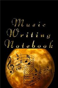 Music Writing Notebook