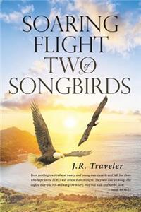 Soaring Flight of Two Songbirds