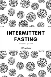 Frozen Fractals Intermittent Fasting Journal and Planner