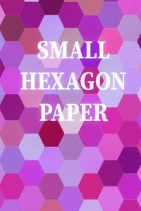 Small Hexagon Paper