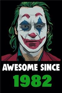 Joker Comic Notebook 1982 Joker Notebook University Graduation gift