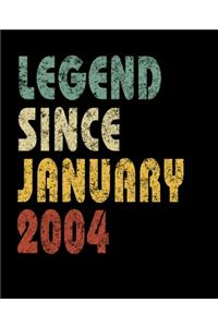 Legend Since January 2004