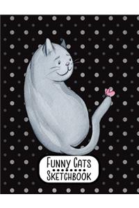Funny Cats Sketchbook