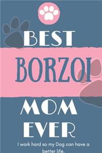 Best Border Terrier Mom Ever Notebook Gift