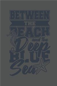 Between The Beach And The Deep Blue Sea