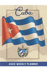 2020 Cuba Weekly Planner dated with to do notes