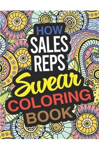 How Sales Reps Swear Coloring Book