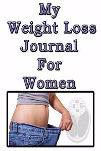 My Weight Loss Journal For Women