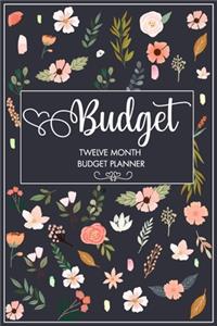 Budget Twelve Month Budget Planner