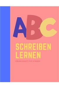 Alphabet schreiben lernen