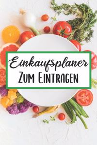 Einkaufsplaner Zum Eintragen